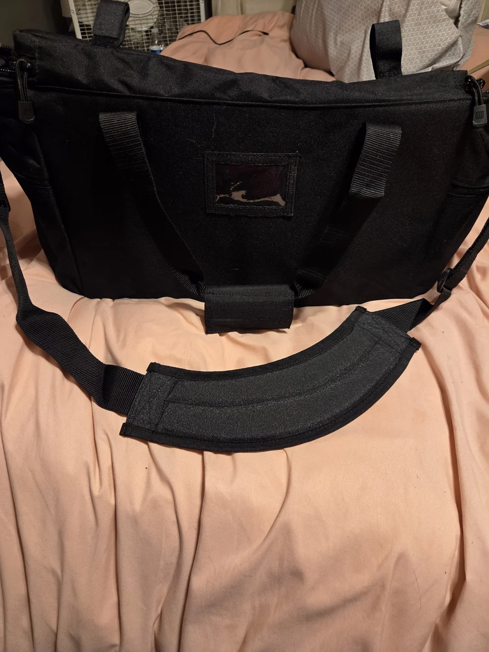 5.11 Tactical Black Duffel Bag with Shoulder Strap